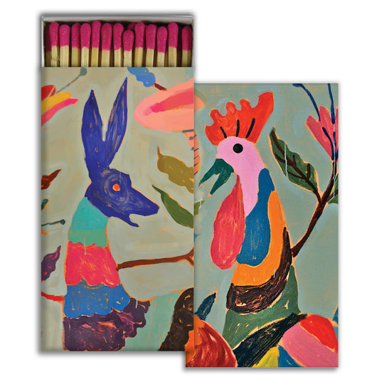 Matches - Rooster & Deer - Matches by Carlyle Avenue
