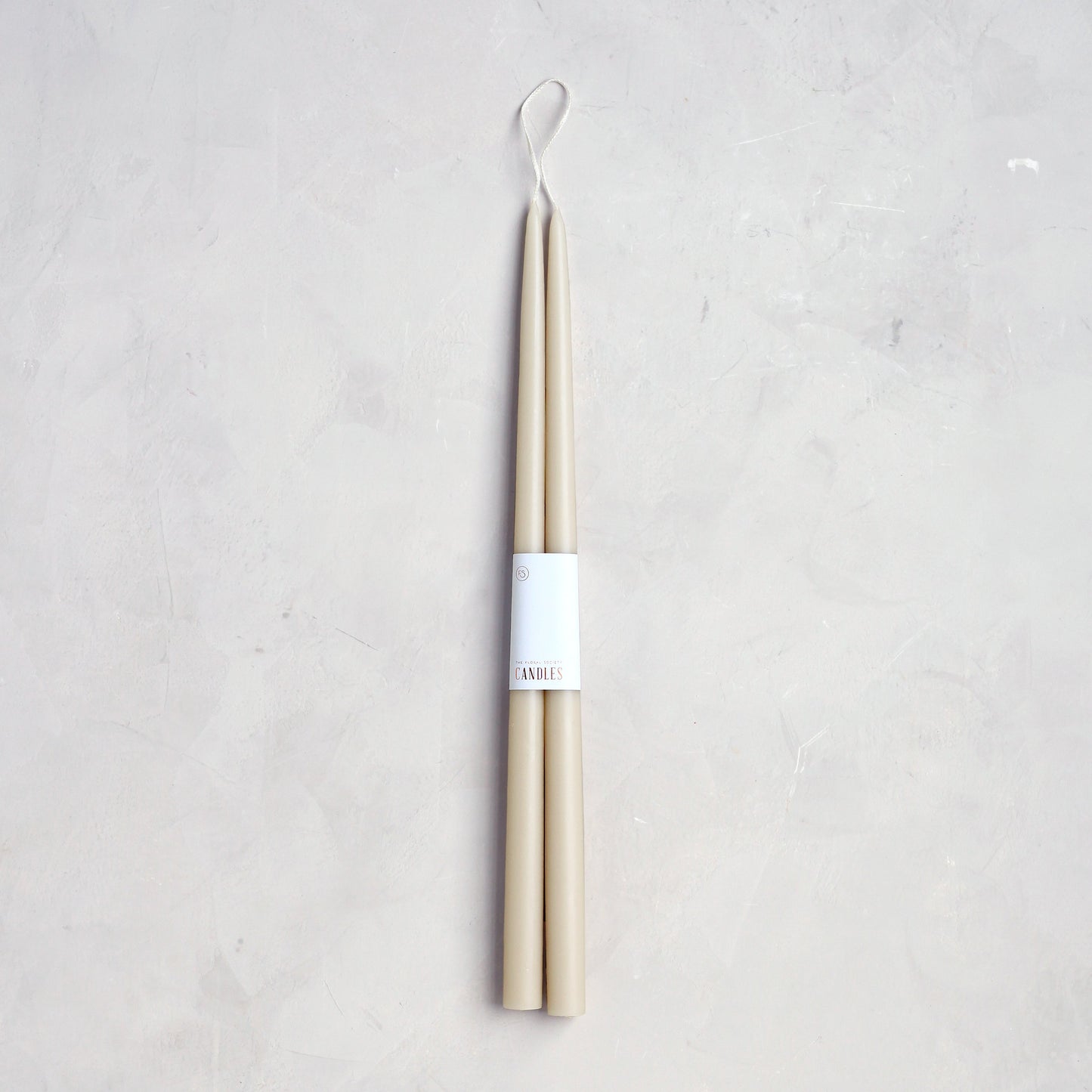 Pair of Taper Candles - Parchment - Candles by Carlyle Avenue