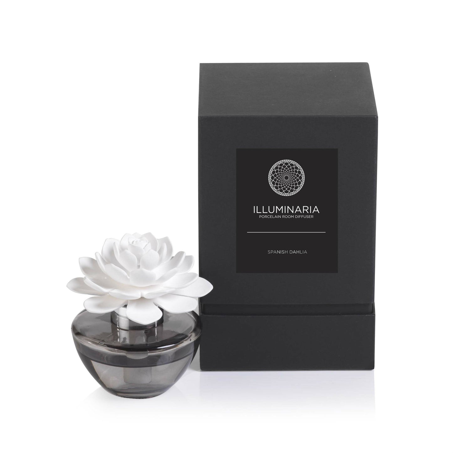 Illuminaria Porcelain Diffuser in Gray Bottle - Diffusers by Carlyle Avenue