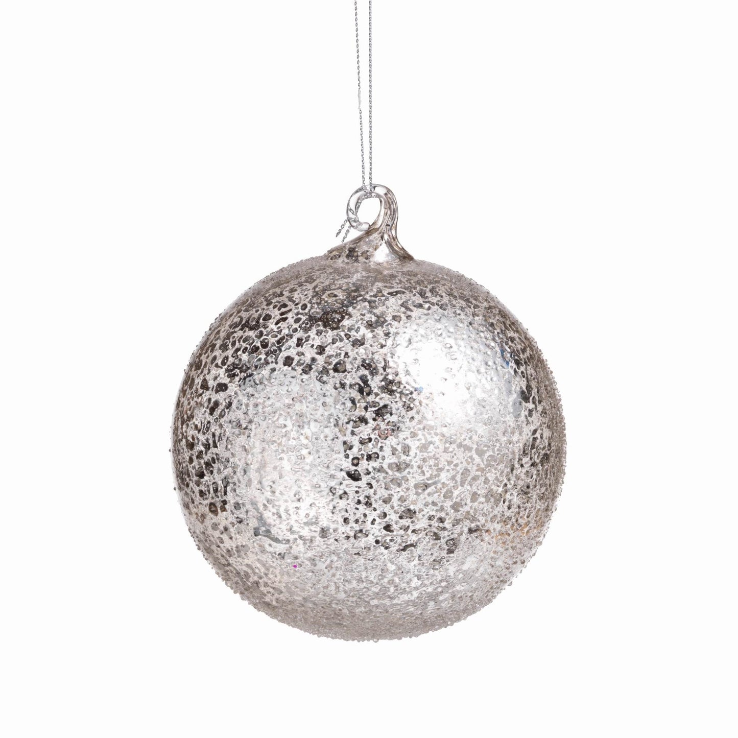 Antique Silver Round Ornaments - Ornaments by Carlyle Avenue