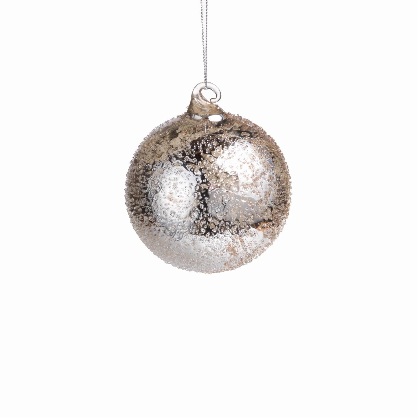 Antique Silver Round Ornaments - Ornaments by Carlyle Avenue