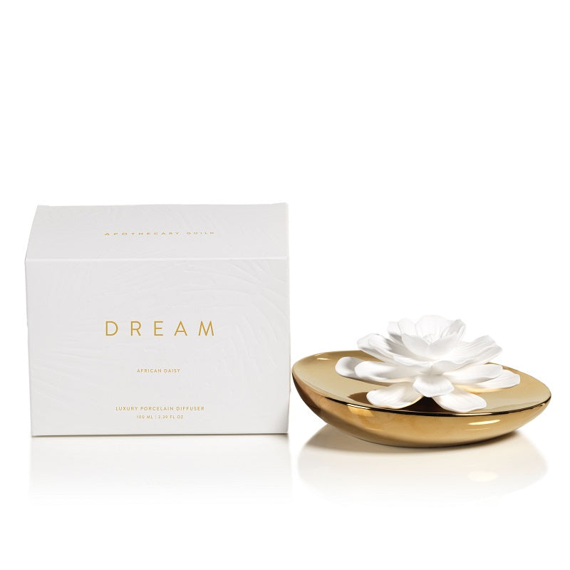 Dream Porcelain Flower Diffuser - Diffusers by Carlyle Avenue
