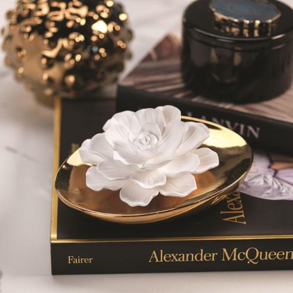 Dream Porcelain Flower Diffuser - Diffusers by Carlyle Avenue