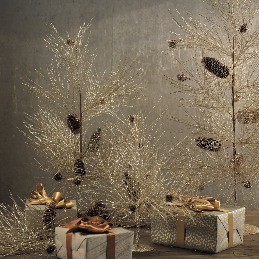 Spruce and Pinecone Tree - Set of 2 - Christmas Trees by Carlyle Avenue