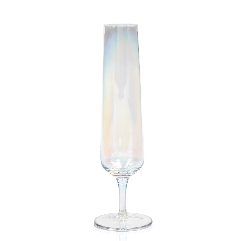 Festive Iridescent Flutes - Drinkware by Carlyle Avenue