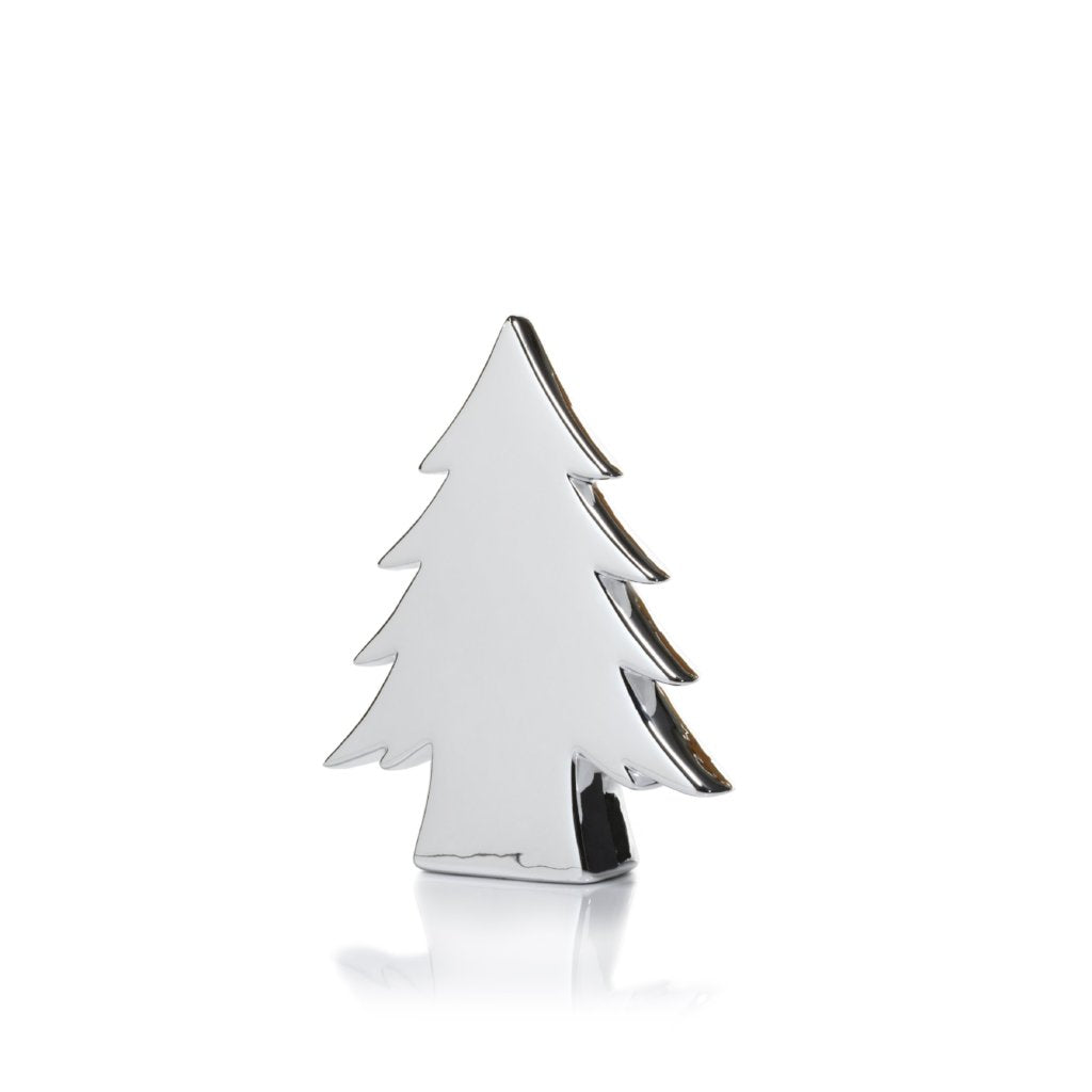 Teton Silver Ceramic Tree - Christmas Trees by Carlyle Avenue
