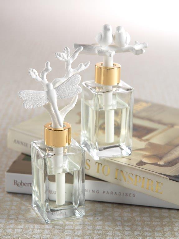Veranda Porcelain Diffuser - French Gardenia - Diffusers by Carlyle Avenue