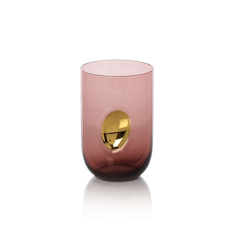 Aperitivo Tumbler with Gold Accent - Set of 4 - Glassware by Carlyle Avenue
