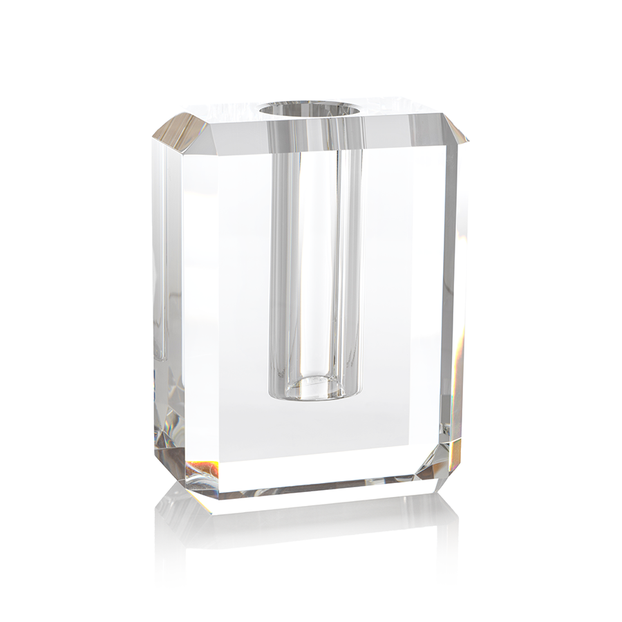 Emilia Crystal Vases - Vases by Carlyle Avenue