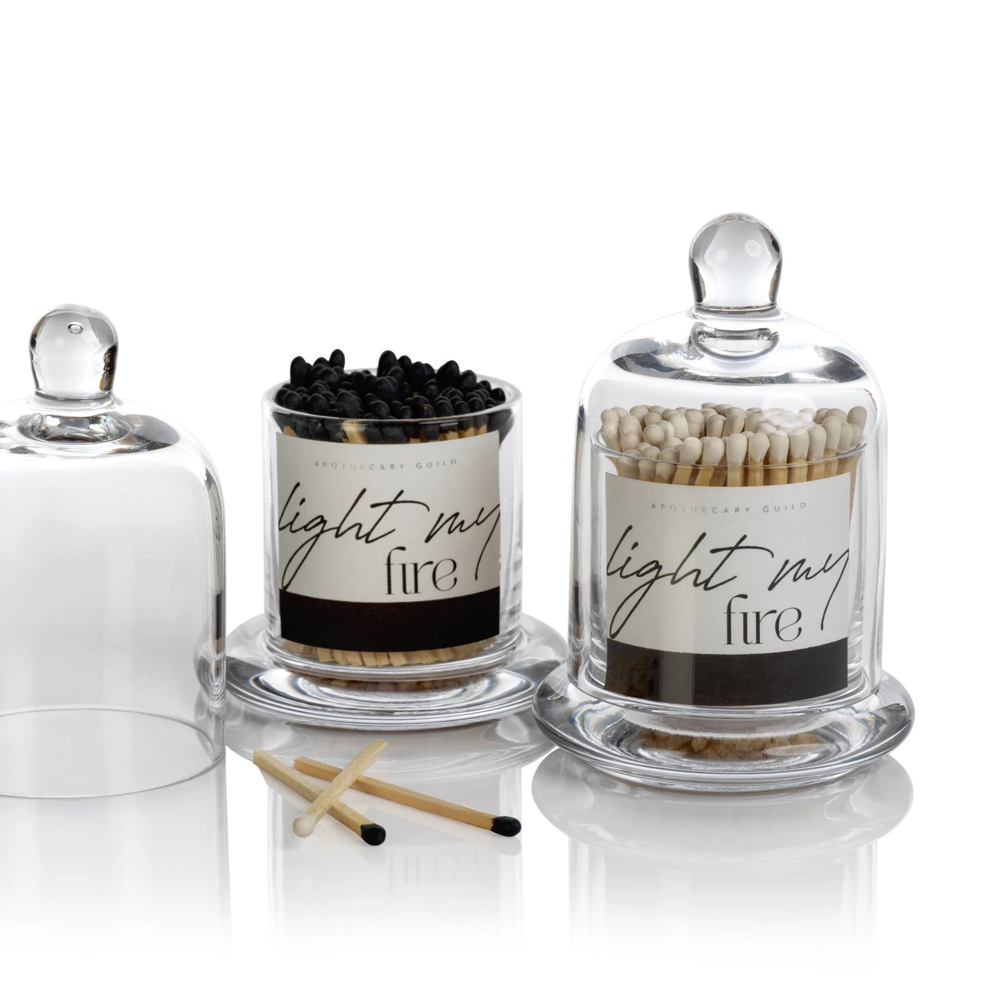 Light My Fire Matches - Apothecary Jar - Matches by Carlyle Avenue