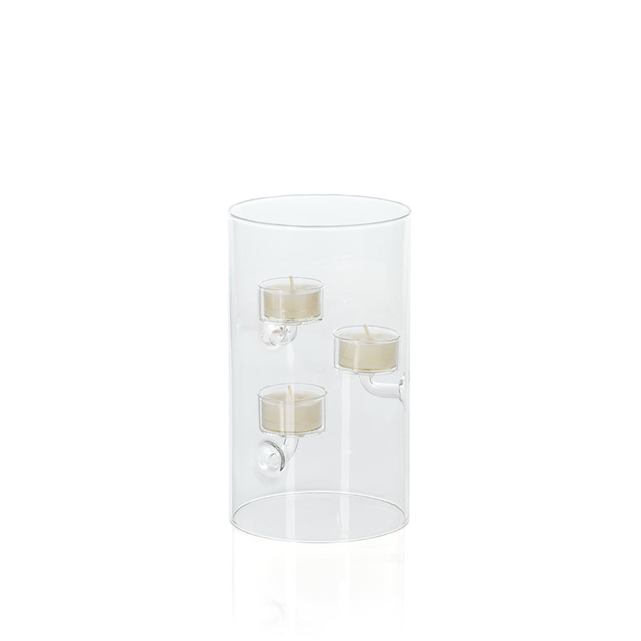 Suspended Glass Tealight Holder - Candle Holders by Carlyle Avenue