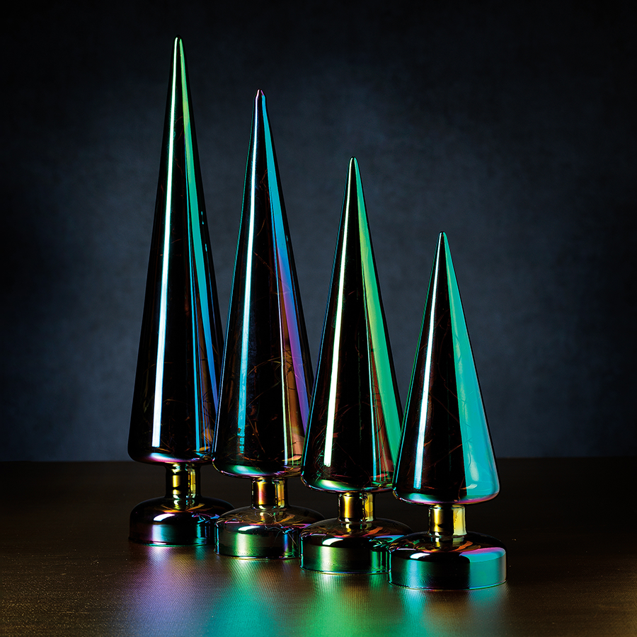 LED Luster Tree - Green - Christmas Trees by Carlyle Avenue