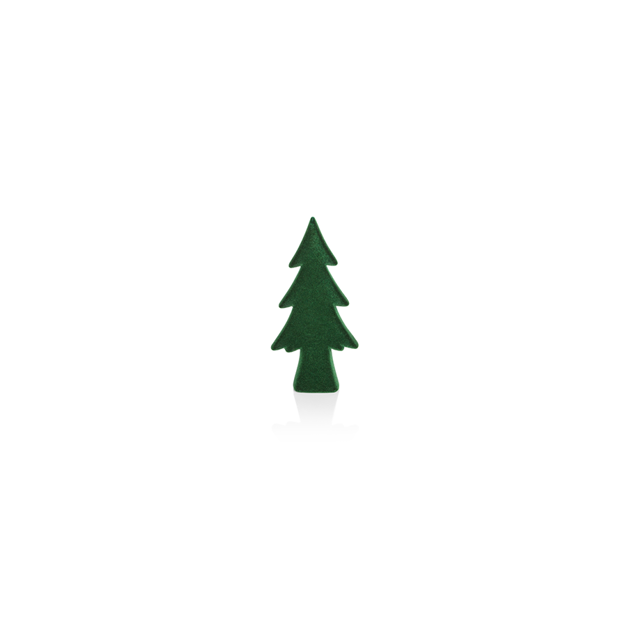 Flocked Trees - Green - Christmas Trees by Carlyle Avenue