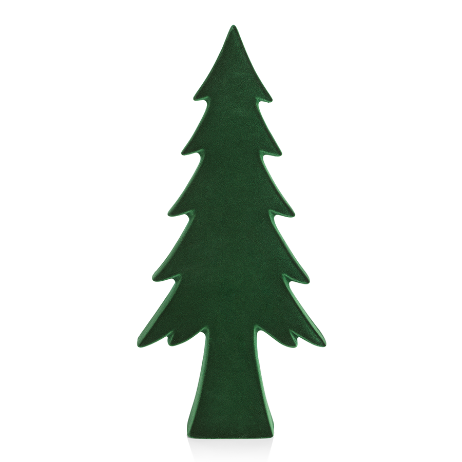 Flocked Trees - Green - Christmas Trees by Carlyle Avenue