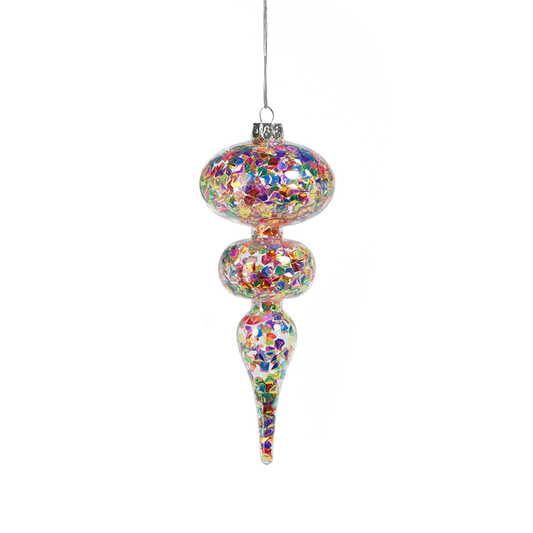 Multicolor Sequin Ornament - Set of 4 - Ornaments by Carlyle Avenue