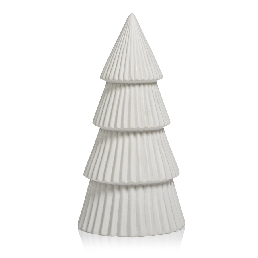 Ceramic Holiday Tree - Matte White - Christmas Trees by Carlyle Avenue