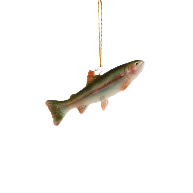 Rainbow Trout Ornament - Holiday Ornaments by Carlyle Avenue