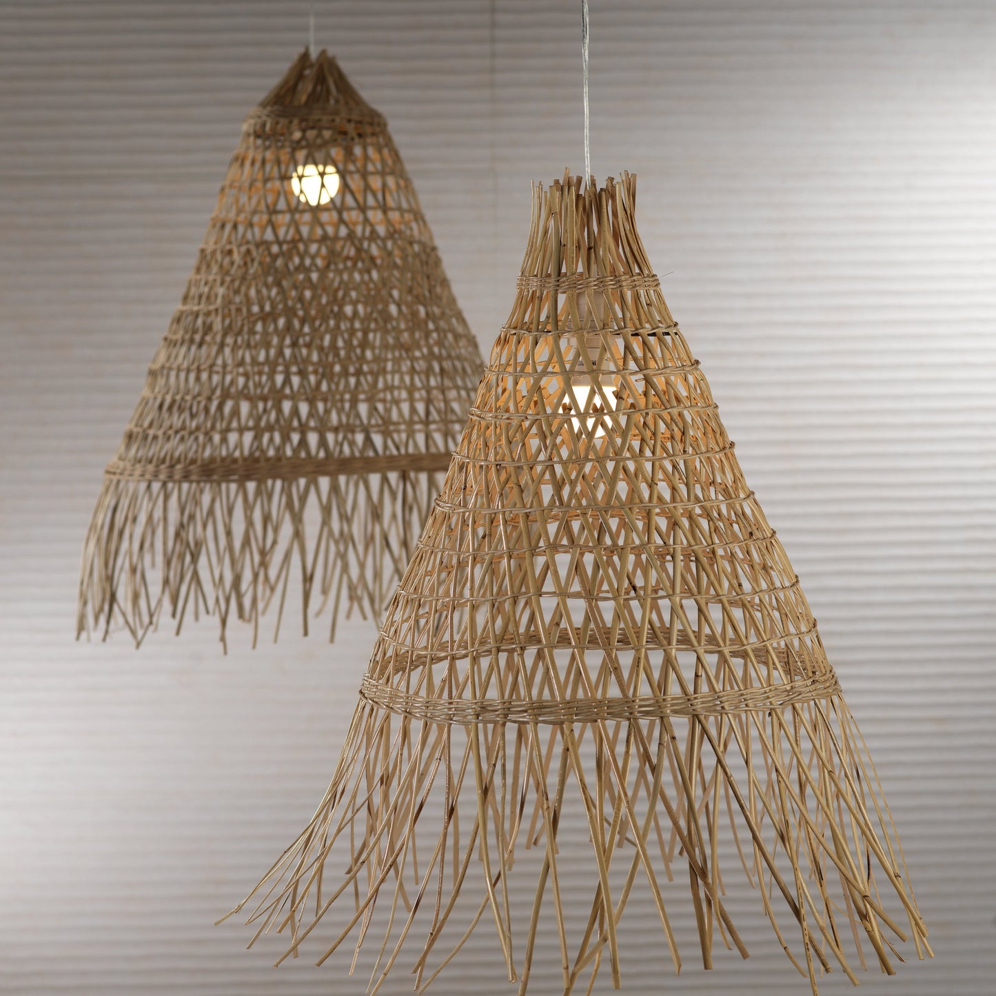 Perivolos Rattan Pendant Lamp - Lamps by Carlyle Avenue