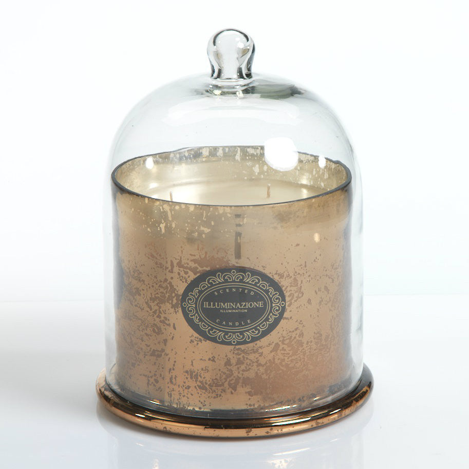 Antique Gold Illuminazione Domed Candle - Candles by Carlyle Avenue