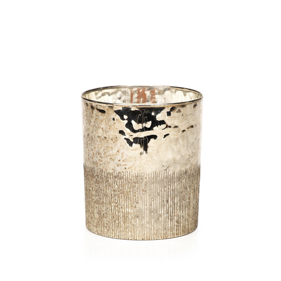 Siberian Fir Antique Gold Candle Jars - Candles by Carlyle Avenue