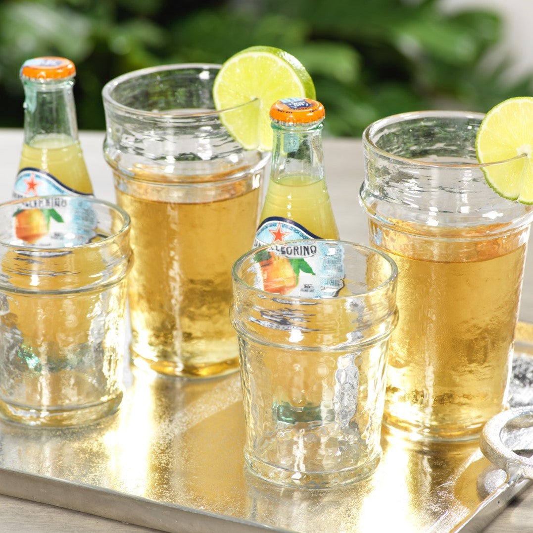 Artisan Hammered Glassware - Barware by Carlyle Avenue