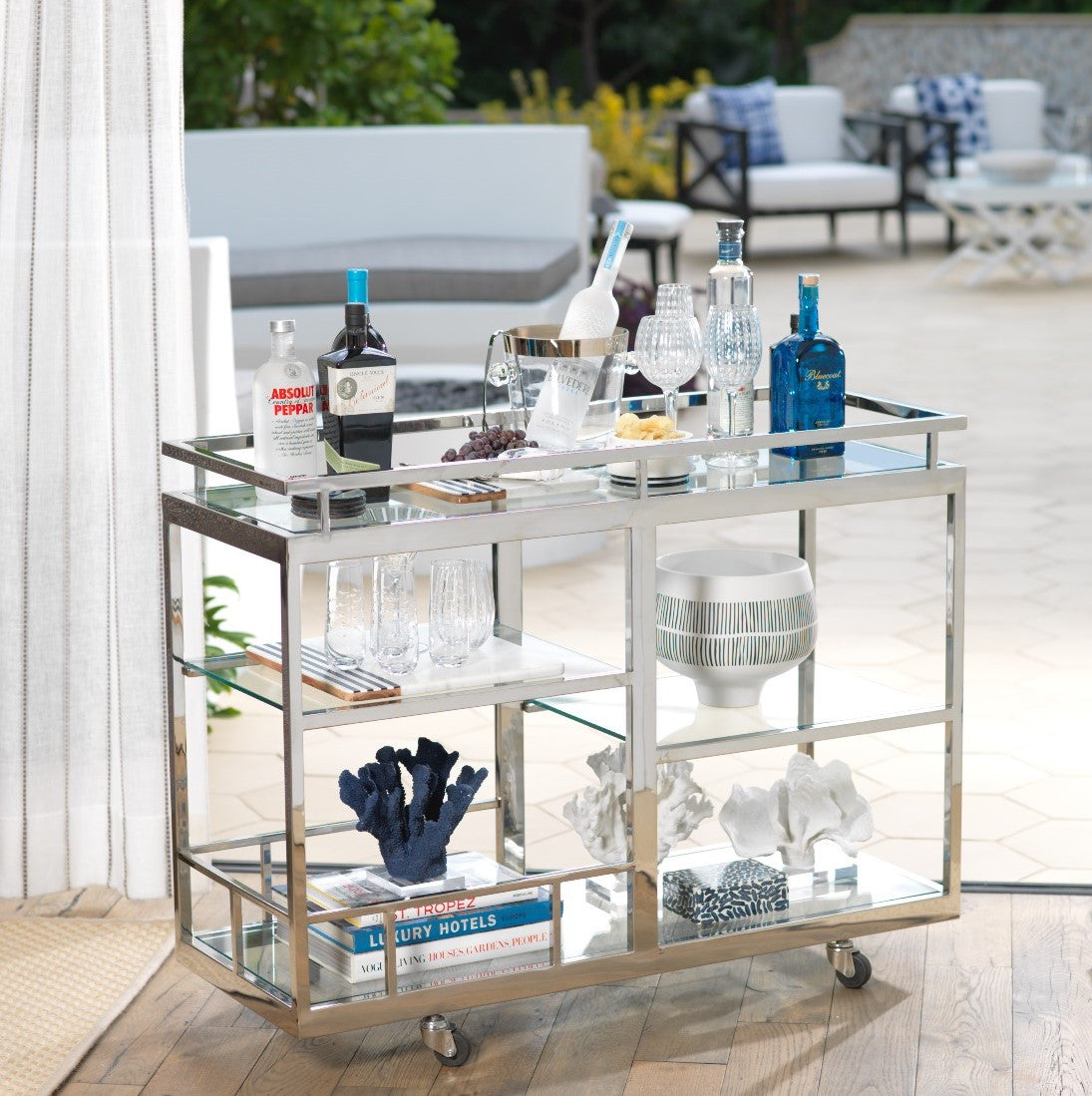 Hampton Bar Cart / Trolley - Furniture by Carlyle Avenue