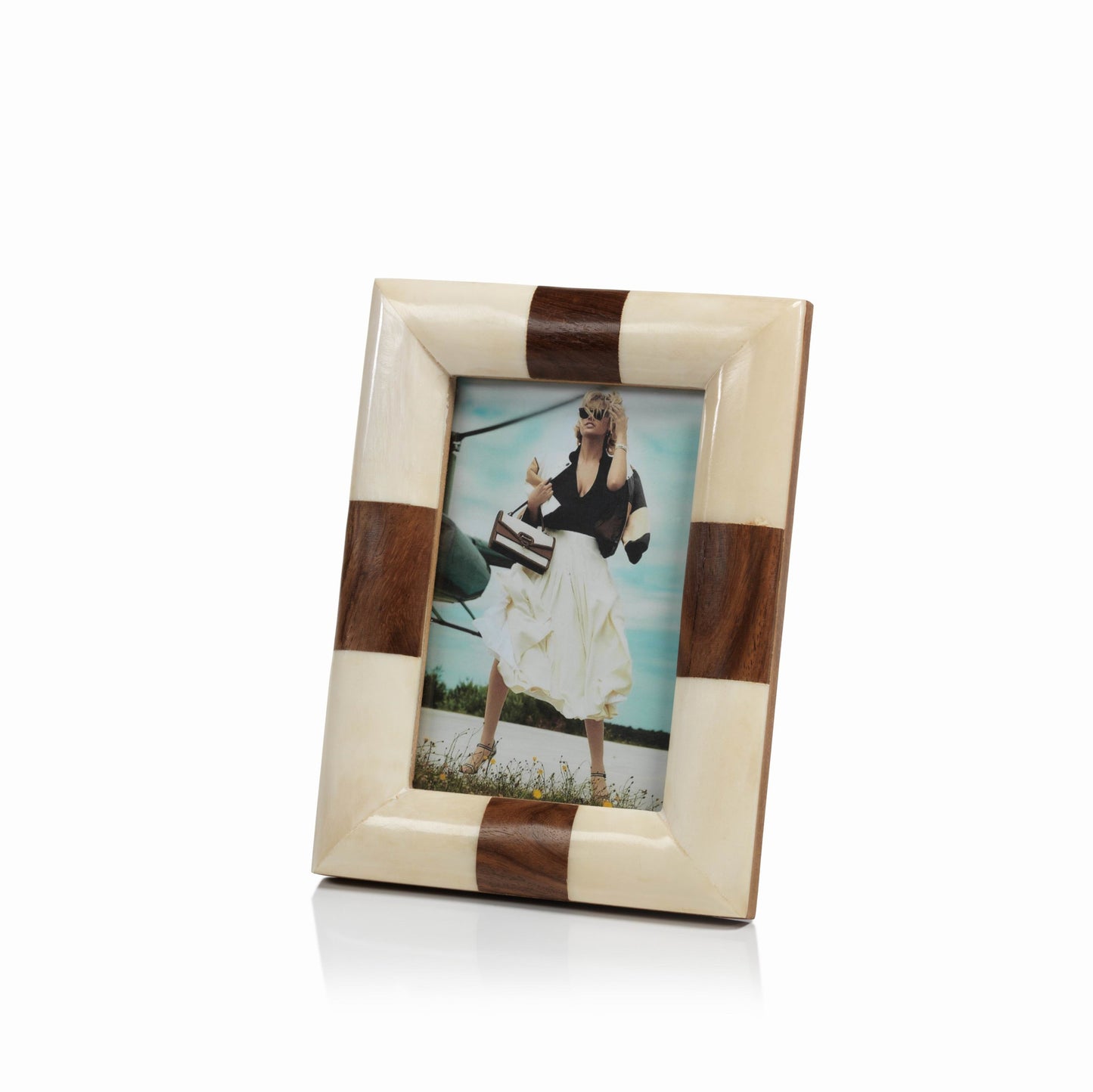 Kenya White Bone Photo Frame - Picture Frames by Carlyle Avenue
