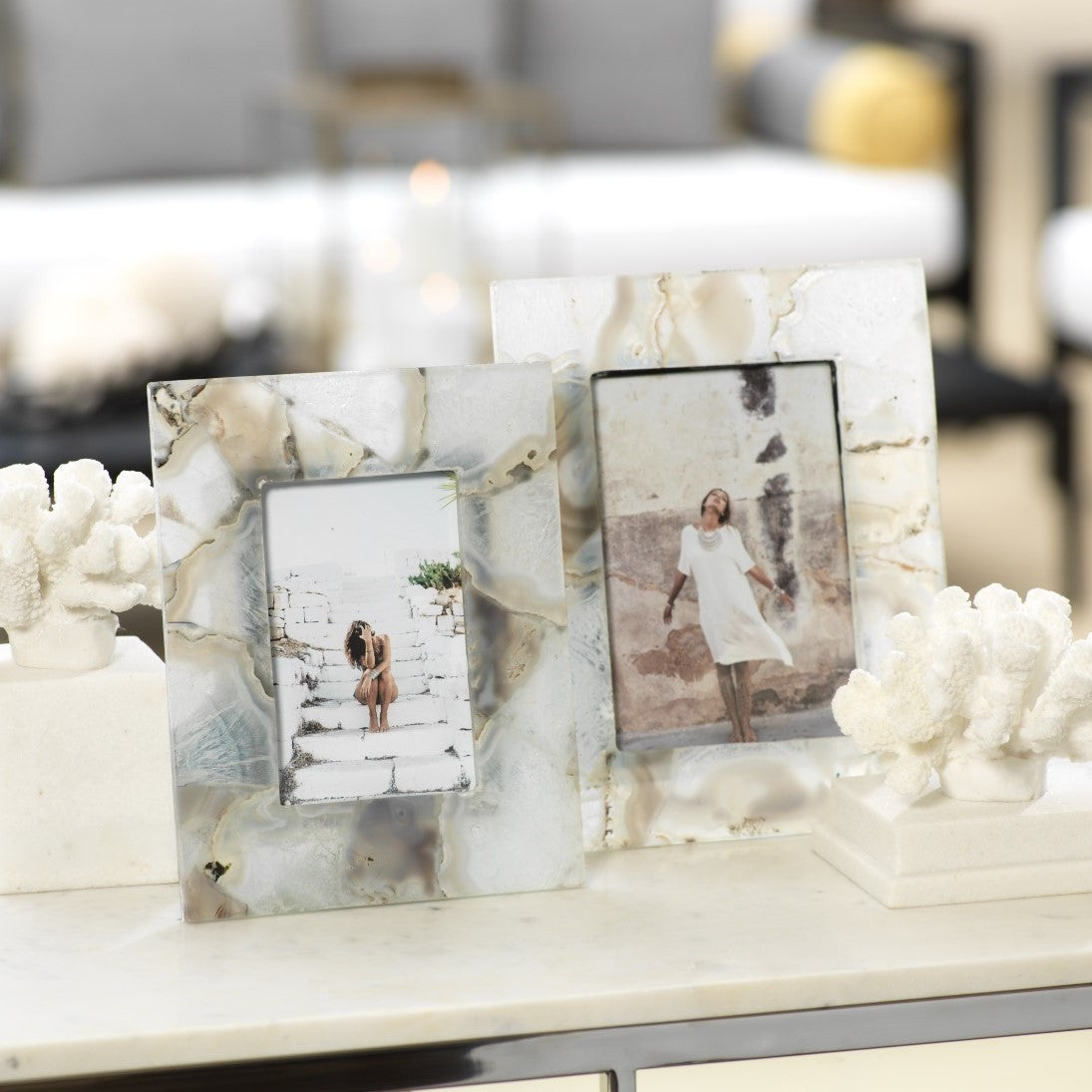 Preto Agate Photo Frame - Picture Frames by Carlyle Avenue