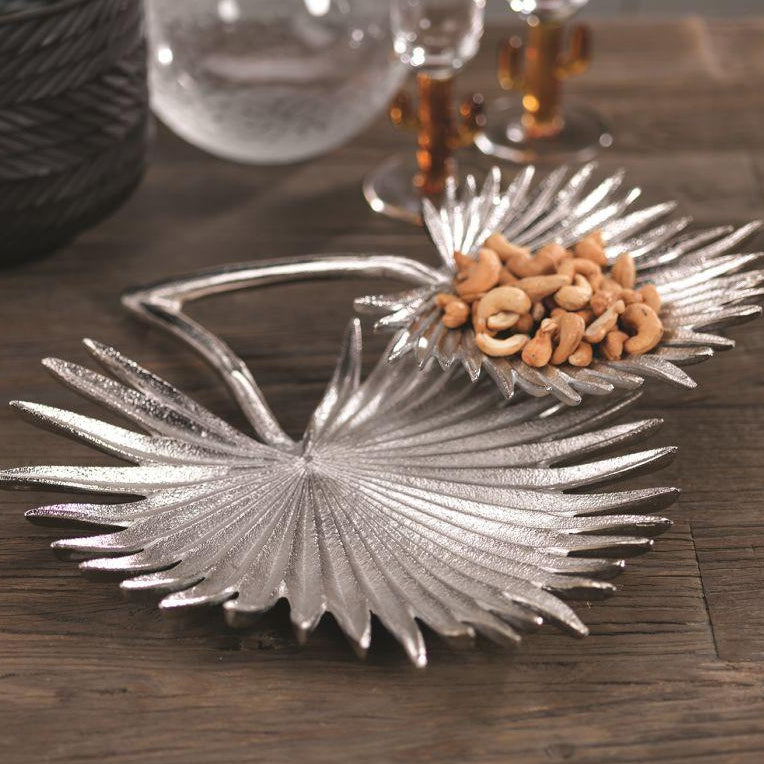 Sonora Fan Palm 2-Tier Condiment Tray - Bowls, Trays by Carlyle Avenue