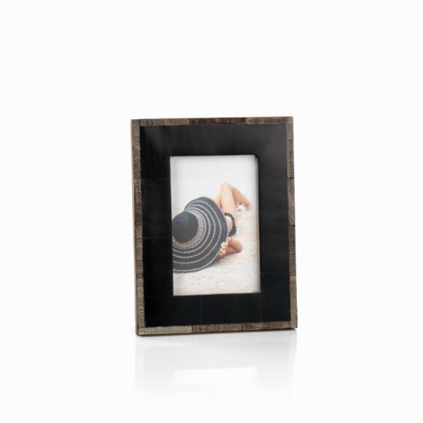Palm Desert Chiseled Horn Photo Frame - Picture Frames by Carlyle Avenue