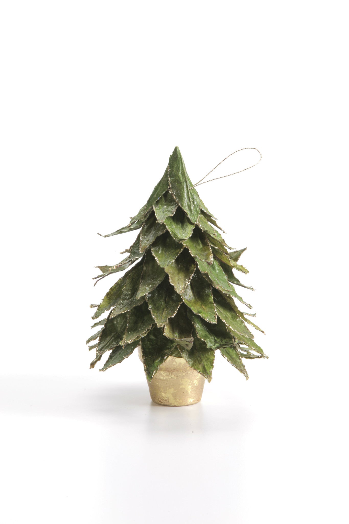 Natural Leaf Tree on Pot - Green - Ornaments by Carlyle Avenue