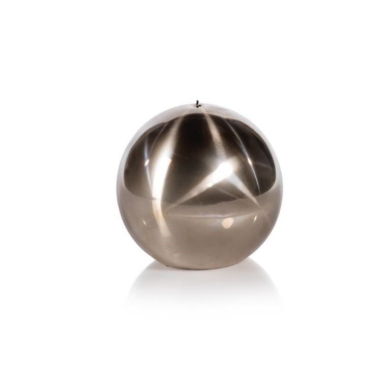 Titanium Ball Candle - Gold - Candles by Carlyle Avenue