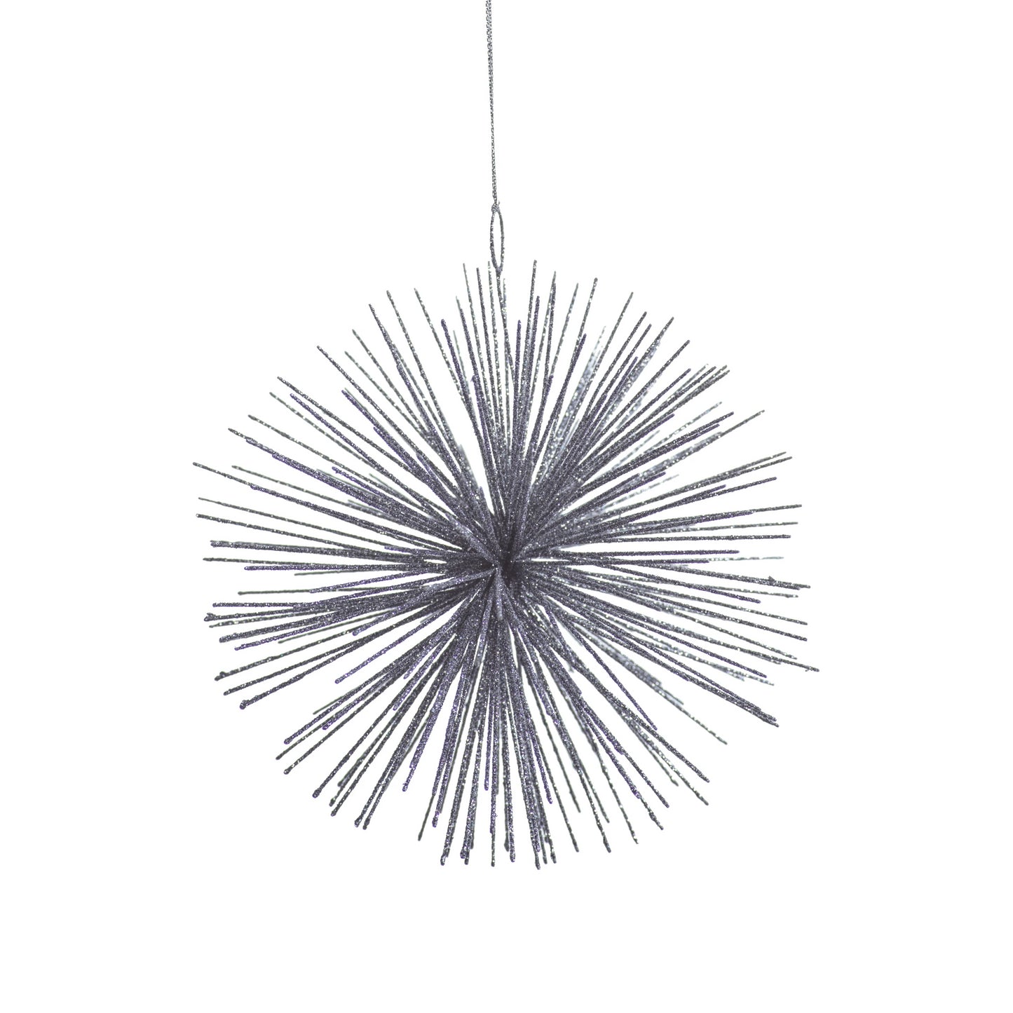 Wire Star Burst Ornament - Silver - Ornaments by Carlyle Avenue