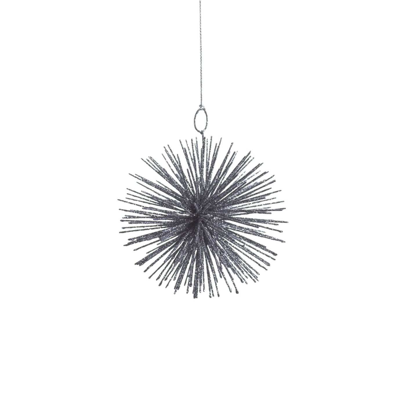 Wire Star Burst Ornament - Silver - Ornaments by Carlyle Avenue