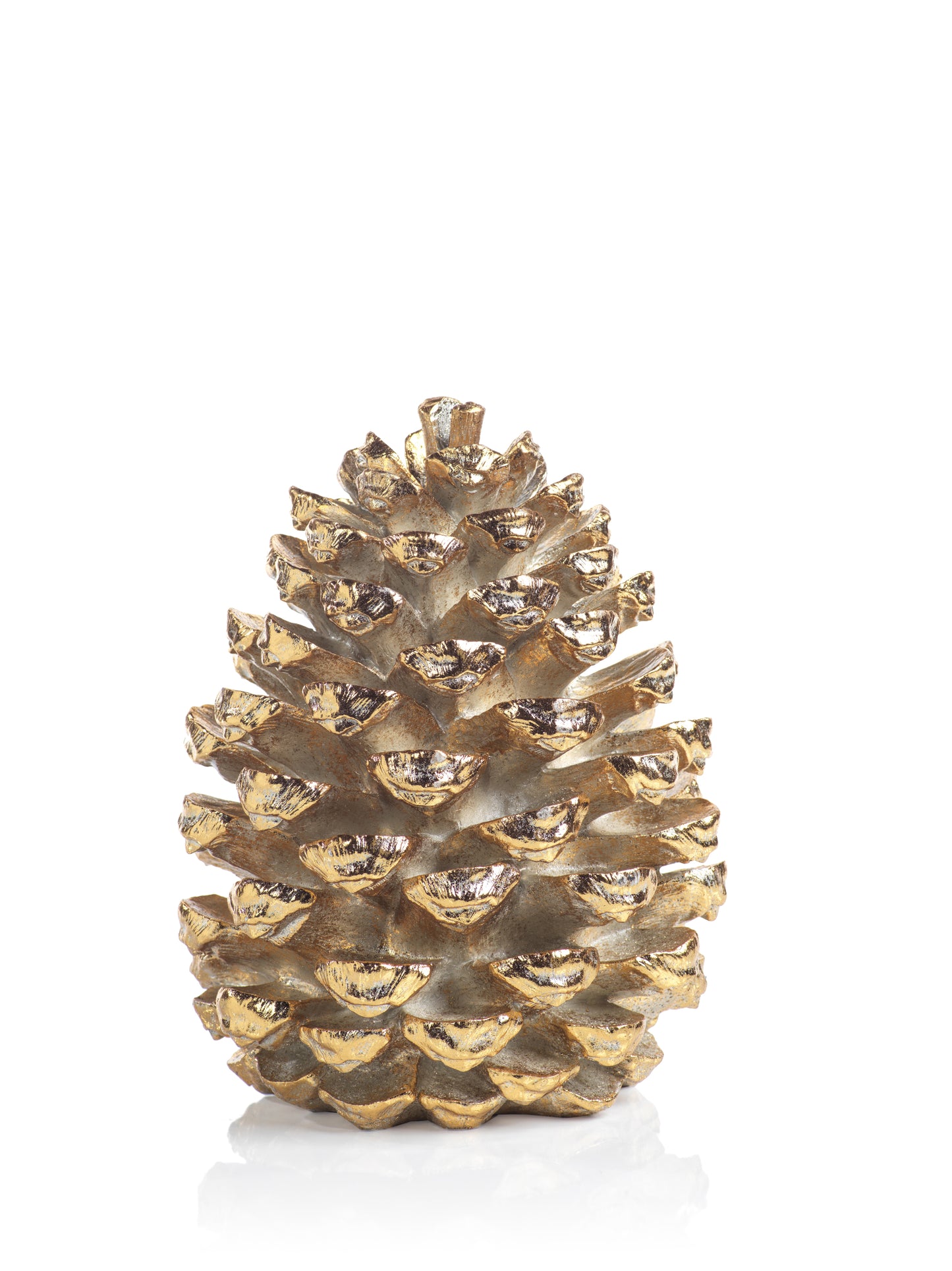 Gold Decorative Pine Cone - Christmas Decor by Carlyle Avenue