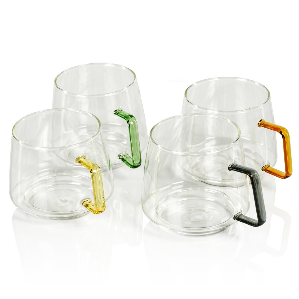 Cappucci Tea and Coffee Glass - Drinkware by Carlyle Avenue
