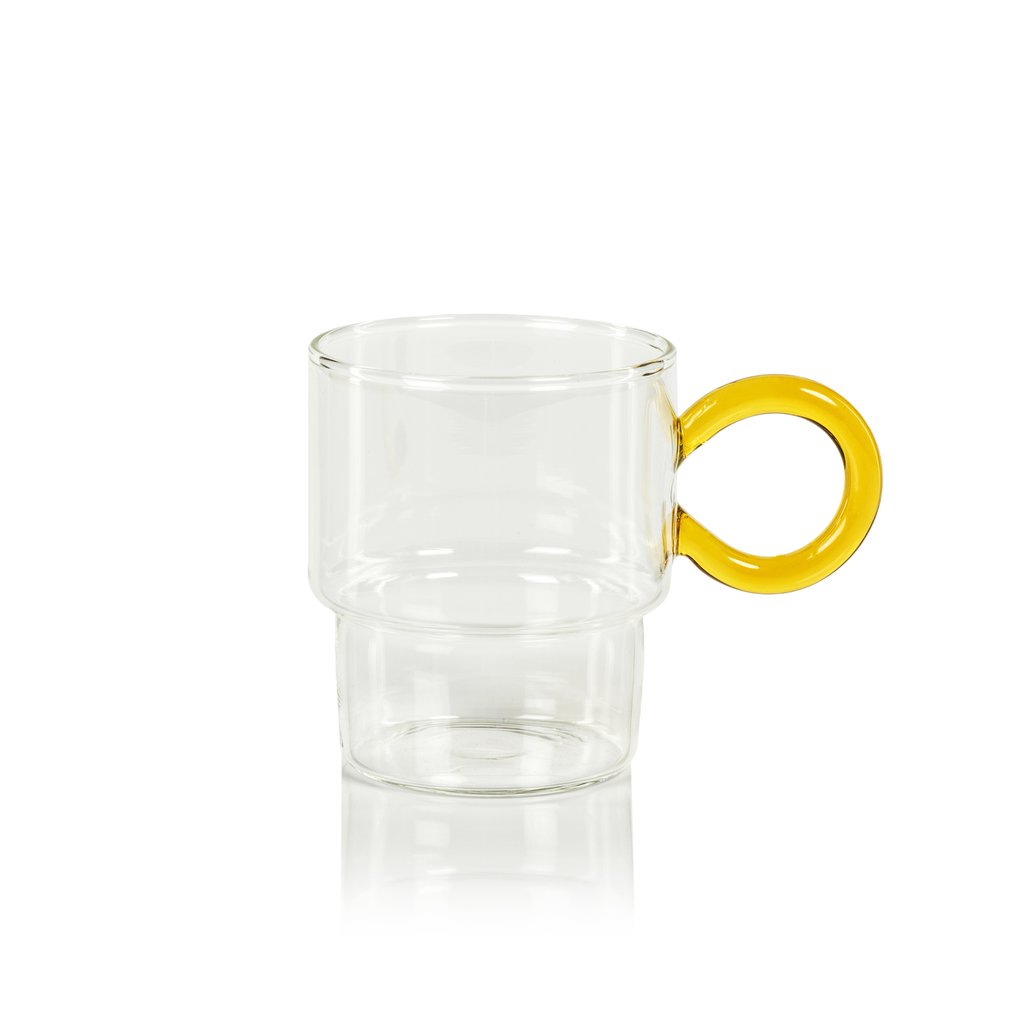 Batistta Tea and Coffee Glass - Drinkware by Carlyle Avenue