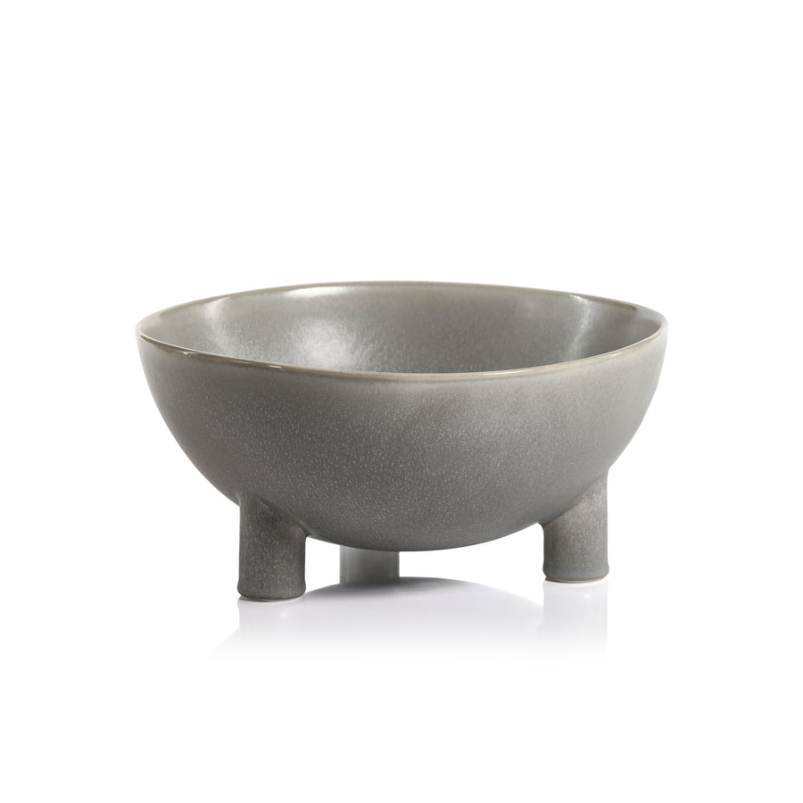 Coba Glazed Footed Bowl - Decorative Bowls by Carlyle Avenue