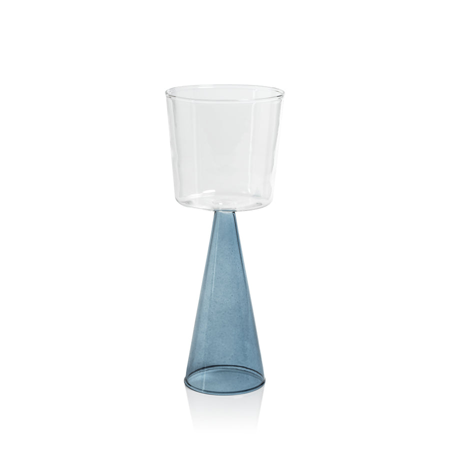 Veneto Glassware - Blue - Glassware by Carlyle Avenue