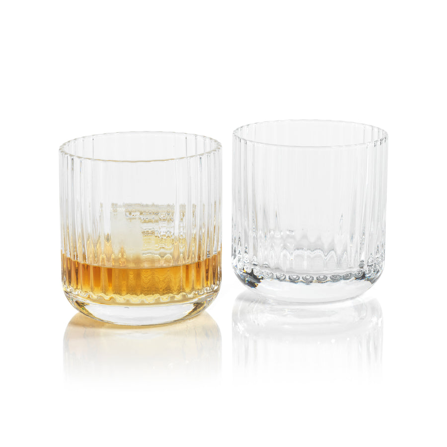 Savoy Double Old Fashioned Glass - Set of 4 - Drinkware Sets by Carlyle Avenue