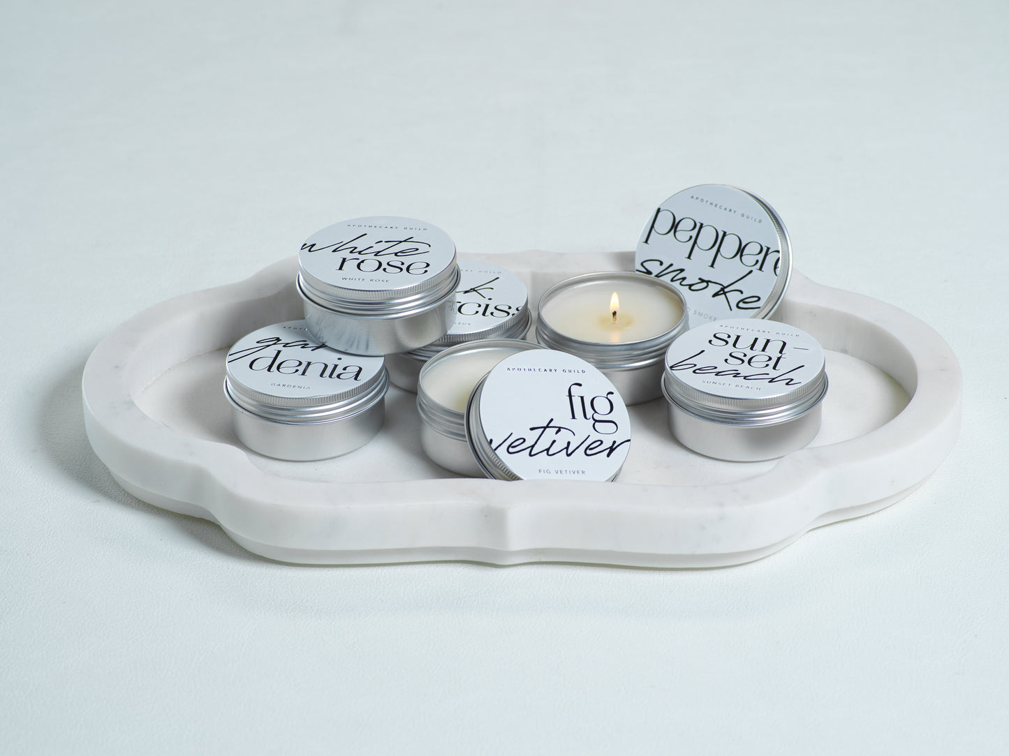 Siberian Fir Candle Dome Jar and Travel Tin - Candles by Carlyle Avenue
