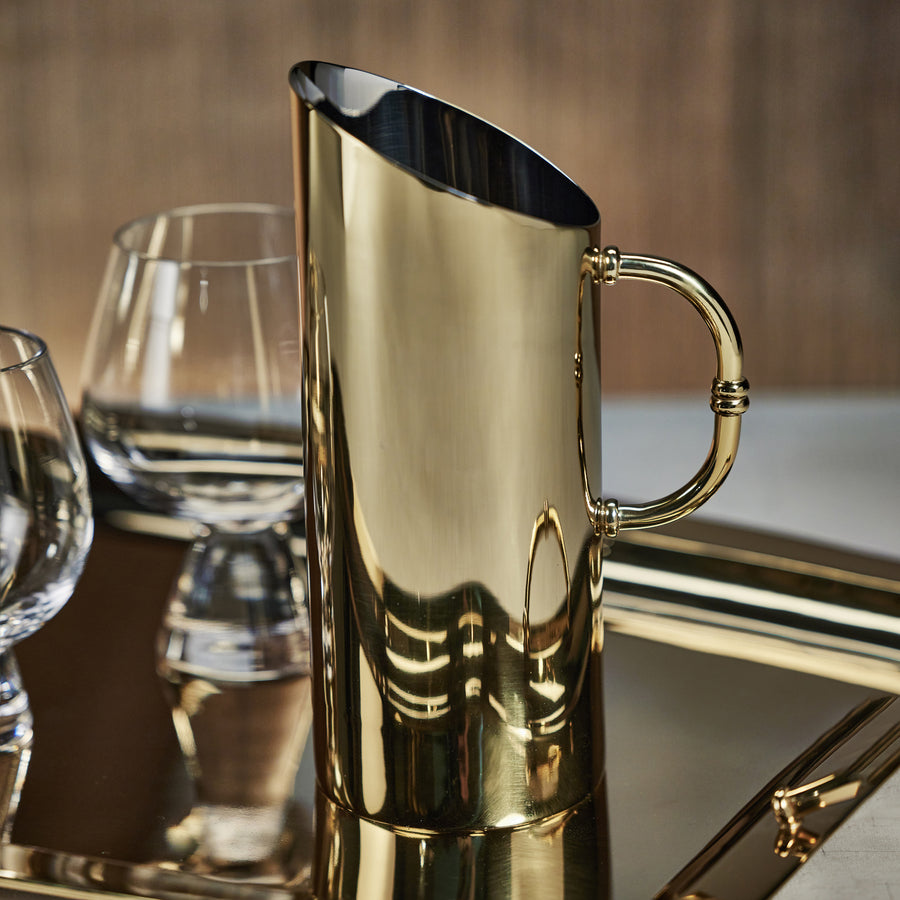 Alessia Pitcher - Gold - Serving Pitchers & Carafes by Carlyle Avenue