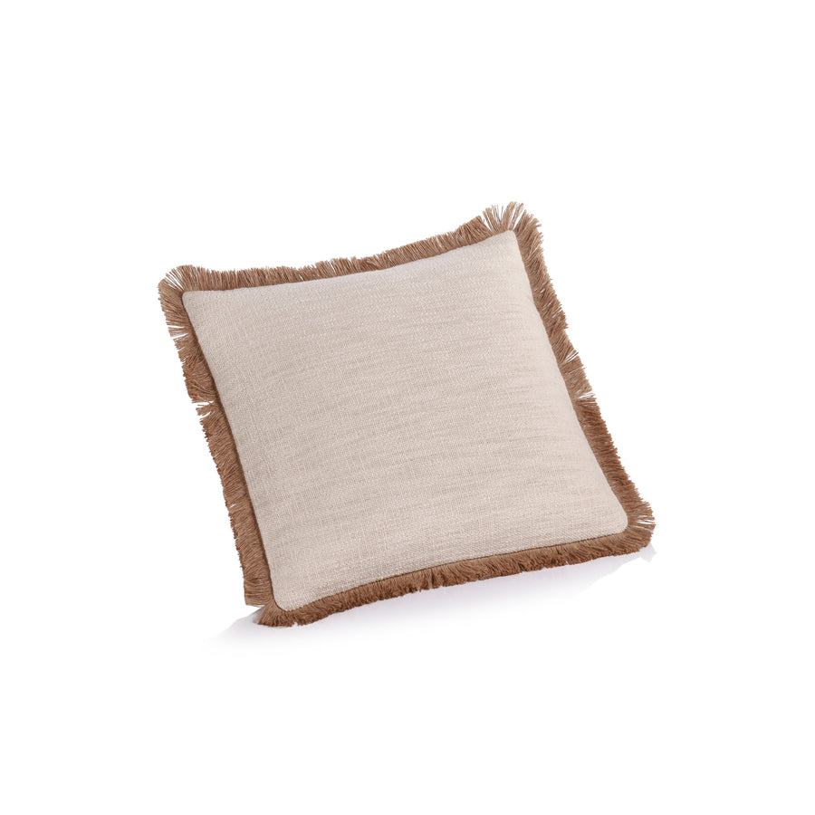 Cost Blanca Cotton & Jute Throw Pillow - Throw Pillows by Carlyle Avenue