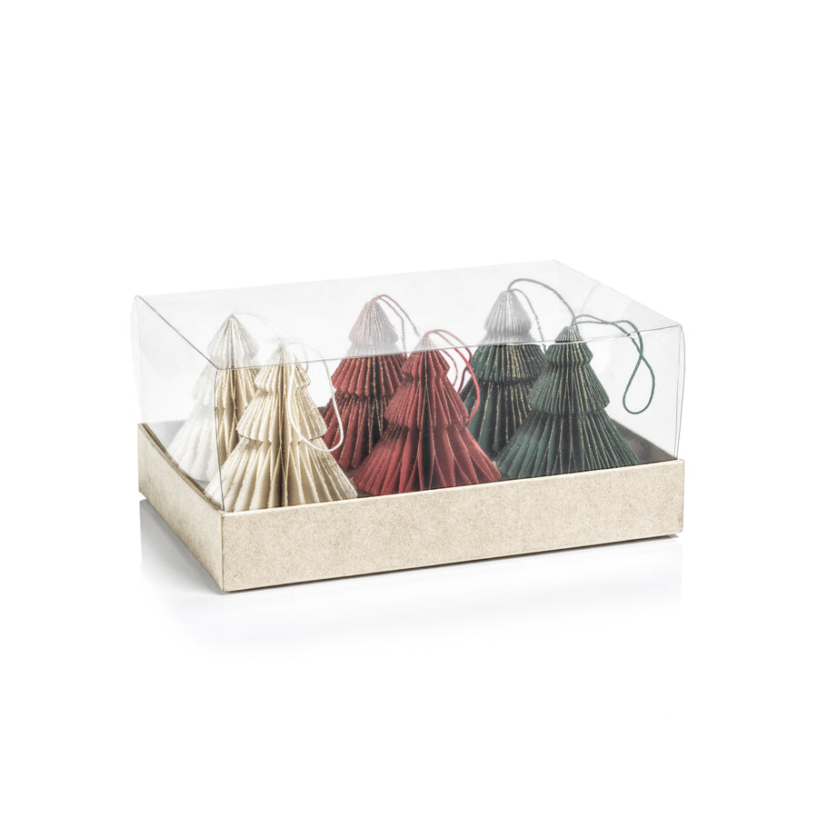 Assorted Wish Paper Tree Ornaments - Holiday Ornaments by Carlyle Avenue