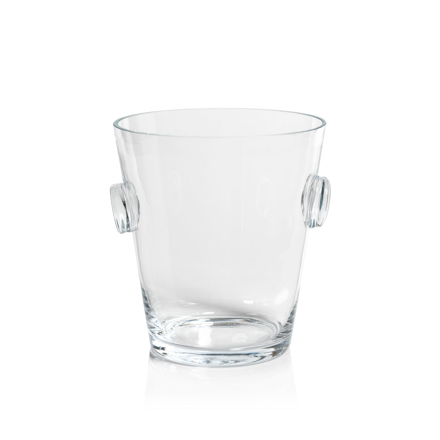 La Serena Beveled Glass Ice Bucket / Cooler - Ice Bucket by Carlyle Avenue