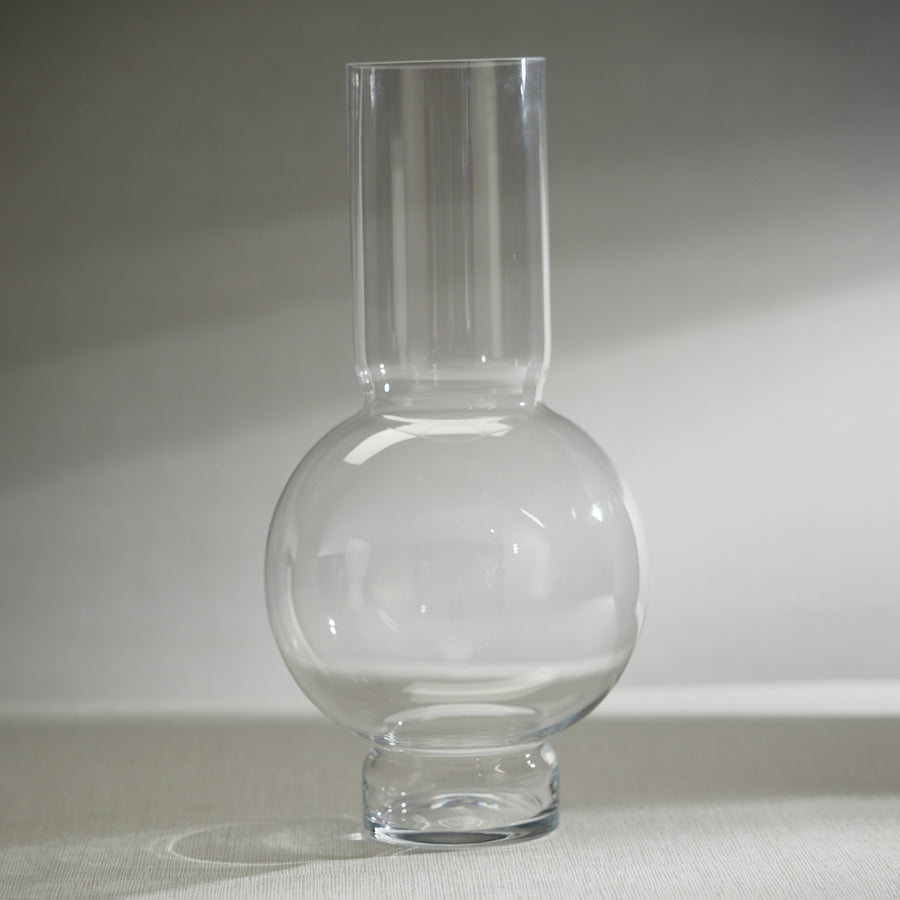Monceau Glass Vase - Clear - Vases by Carlyle Avenue