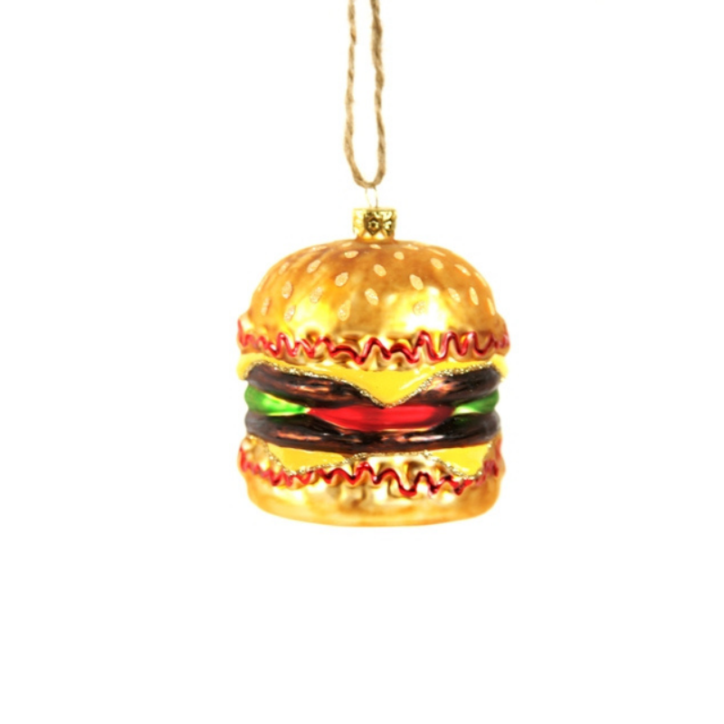 Double Cheeseburger Ornament - Ornaments by Carlyle Avenue