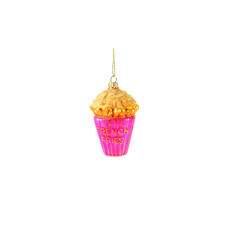 Petite French Fries - Pink - Ornaments by Carlyle Avenue