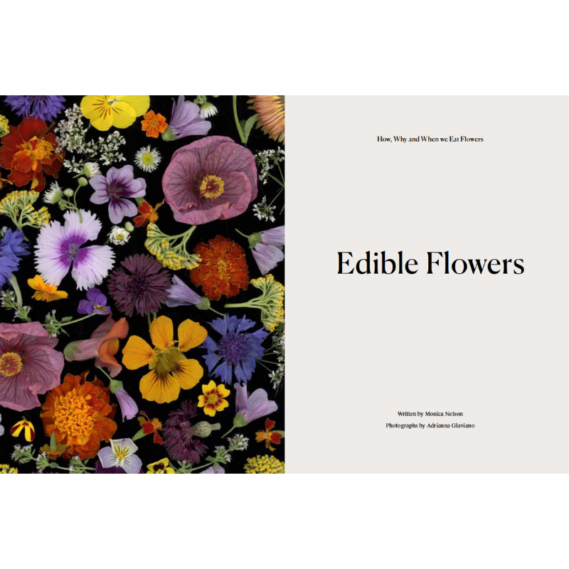 Edible Flowers: How, Why, and When We Eat Flowers - Books by Carlyle Avenue