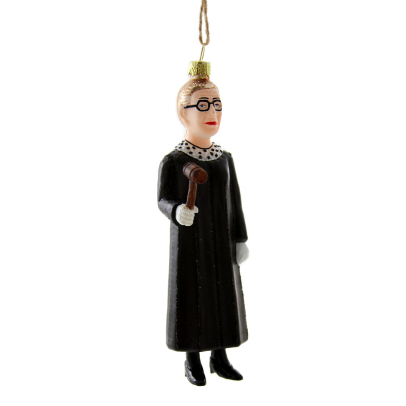 Ruth Bader Ginsburg Ornament - Ornaments by Carlyle Avenue
